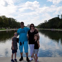 Grüße vom Lincoln Memorial Reflecting Pool