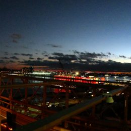 Panorma von der Brooklyn Bridge